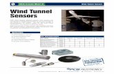 Wind Tunnel Sensors - PCB Piezotronics · Wind Tunnel Sensors PCB® offers dynamic pressure sensors, force sensors and microphones for Aerodynamic Engineers to use in wind tunnels