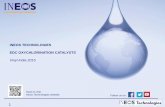 INEOS TECHNOLOGIES EDC OXYCHLORINATION CATALYSTS · INEOS TECHNOLOGIES EDC OXYCHLORINATION CATALYSTS . ... Oxychlorination Technologies . HCl Conversion C. 2. H. 4. ... CASE B CASE