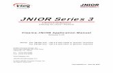 JNIOR Series 3 - INTEG Process Group · JNIOR Series 3 A Network I/O Resource Utilizing the JAVA ... A Client is typically a preshow system and the by default, Cinema.JNIOR is configured