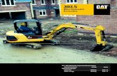 AEHQ5392 - 303.5 Mini Hydraulic Excavator 2 303.5 Mini Hydraulic Excavator Designed, built and backed by Caterpillar to deliver exceptional performance and versatility, ease of operation,