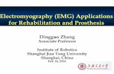 Electromyography (EMG) Applications for Rehabilitation …blsc-uec.net/wpblsc/wp-content/uploads/EMG-talk-2016.pdf · Electromyography (EMG) Applications for Rehabilitation and Prosthesis