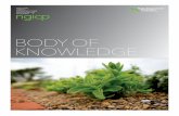 BODY OF KNOWLEDGE - NGICPngicp.org/wp-content/uploads/2016/07/NGICP_Body-of-Knowledge-1.… · The Body of Knowledge (BoK) ... bioswales, tree/planter boxes, ... were PowerPoint slide