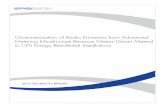 Characterization of Radio Emissions from Advanced … · 2014 TECHNICAL REPORT Characterization of Radio Emissions from Advanced Metering Infrastructure Revenue Meters (Smart Meters)
