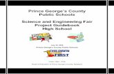 7690-3735 High School Science and Engineering Fair Project ... · Science and Engineering Fair Project Guidebook – High School Prince George’s County Public Schools i Prince George’s
