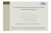 Local Roads Improvement Program Summary Reportwisconsindot.gov/Documents/doing-bus/local-gov/astnce...Local Roads Improvement Program Summary Report D epartment of Transportation Investment
