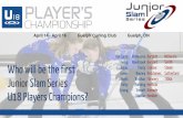 Junior Slam Series U18 Players Champions? · performance intensity on the ice with ... The Player's Championship follows our Slam format and gives you a minimum of 4 games. 13 ...