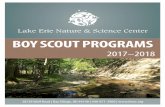 Lake Erie Nature & Science Center BOY SCOUT … · 1 Explore nature with your troop and let Lake Erie Nature & Science Center be your guide! SPACE EXPLORATION MERIT BADGE WORKSHOP