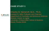 CASE STUDY 1 - Anxiety and Depression Association of ... · CHARLES B. NEMEROFF, M.D., ... CeNeRx BioPharma, National Alliance for Research on Schizophrenia and Depression ... CASE
