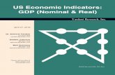 US Economic Indicators: GDP (Nominal Real) Economic Indicators: GDP (Nominal Real) Yardeni Research, Inc. April 27, 2018 Dr. Edward Yardeni 516-972-7683 eyardeni@ Debbie Johnson