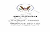 NSIR/DPR-ISG-01 - Nuclear Energy Instituteresources.nei.org/documents/Legal/NSIR-DPR-ISG-01EmergencyPlanning...NSIR/DPR-ISG-01 -1- Rev. 0 (November 2011) ... III.B NUREG-0696 Studies