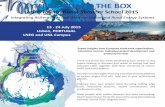 THINK OUT OF THE BOX - eseia ETP OUT OF THE BOX eseia International Summer School 2015 Integrating Bioresources and Waste in Urban and Rural Energy Systems Think out of the box when