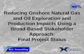 Reducing Onshore Natural Gas and Oil Exploration and ...iogcc.ok.gov/Websites/iogcc/Images/ES-BillHochheiser.pdffrom Onshore Oil and Gas Operations in the United ... Case Study Wetland