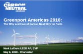 Greenport Americas 2010 - American Association of … Americas 2010: ... The CarbonNeutral Company’s credentials ... 45 60 1990 2010 2020 2030 2040 Scientific consensus calls for