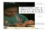 SETTING UP A SMALL SCALE BUSINESS - coastfish.spc.intcoastfish.spc.int/.../Community/Publications/Manuals/SmallBusiness.pdf · Setting up a Small-Scale Business: A Guide for Women