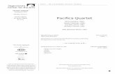 Monday at 8 p.m. Pacifica Quartet - Segerstrom Center for ... · special and personal way. ... Before things get maudlin, though, Schubert inserts a transition ... The Pacifica Quartet