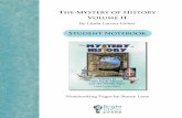 The Mystery of History Volume II - Bright Ideas Press Mystery of History Volume II ... hands-on method of documenting research.’ ... the questions are taken directly from The Mystery