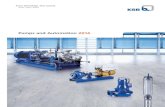 Pumps and Automation 2014 - KSB€¦ · Pumps and Automation 2014. Introduction Our tradition: ... products already fulfil the statutory minimum efficiency values of the ErP regulations