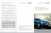 The Audi advantage Appearance Protection - Audi After …audiaftercare.ca/wp-content/uploads/AAC-AP-B2C-0317-R9E-web.pdf · Interior protection Repair of damage to the interior vinyl,