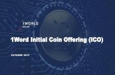 1Word Initial Coin Offering (ICO) - Amazon Web Servicesreports.1worldonline.com.s3.amazonaws.com/docs/1WO_short... · • Plan to launch new Tier 1 Media Holding every quarter to