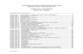 CONSTRUCTION ADMINISTRATION AND INSPECTION TASK … · CONSTRUCTION ADMINISTRATION AND INSPECTION TASK MANUAL TABLE OF CONTENTS ... TASK GD 1 – CLEARING, CLOSE CUTTING, AND GRUBBING.....1
