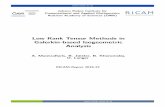 LowRankTensorMethodsin Galerkin-basedIsogeometric Analysis · LowRankTensorMethodsin Galerkin-basedIsogeometric Analysis A.Mantzaﬂaris,B.Jüttler,B.Khoromskij, U.Langer RICAM-Report2016-22.