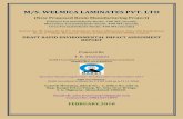 M/S. WELMICA LAMINATES PVT. LTD - gpcb.gujarat.gov.in · Urea Formaldehyde Resin: ... for proposed manufacturing of Melamine Formaldehyde ... EMO report. b. In case the existing project