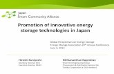Promotion of innovative energy storage technologies in … · Promotion of innovative energy storage technologies. in Japan. ... Created by NEDO from the material for the 3rd meeting