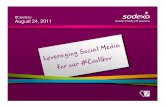 OPM 2011 Sodexo Copy Small - HR University Presentation... · Internship Diversity Sourcing Employee Referral ... We want to build the Sodexo community on Twitter so we can ... OPM_2011_Sodexo