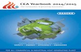 The Combustion Engineering Association - CEA · The Combustion Engineering Association NETPark Thomas Wright Way Sedgefield Co. Durham TS21 3FD The CEA Yearbook 2014/2015 is ... combustion