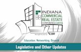 Legislative and Other Updates - Indiana Commercial … and Legislative Update Leslie Wagner Director of Project Management GINOVUS Topics for Discussion •Economic Development Incentive