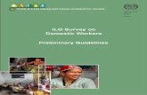 ILO Survey on Domestic Workers Preliminary Guidelines · ILO SURVEY OF DOMESTIC WORKERS: PRELIMINARY GUIDELINES 1 . ... • Sample allocation and selection of primary sampling units