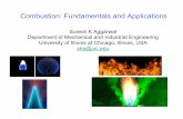 Combustion: Fundamentals and Applications 1.pdf · Combustion: Fundamentals and Applications Suresh K Aggarwal Department of Mechanical and Industrial Engineering University of Illinois