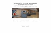 Institute for Critical Technology and Applied Science ... · Institute for Critical Technology . and Applied Science . ICTAS II Fabrication Laboratory . Policy Manual . Developed