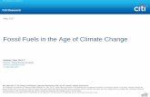 Fossil Fuels in the Age of Climate Changeeneken.ieej.or.jp/data/7329.pdf2 Heating: Legacy infrastructure could keep gas as the dominant fuel… Source: EIA, ENTSOG, IEA, Citi Research