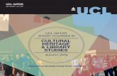 CULTURAL HERITAGE LIBRARY STUDIES - UCL Qatar Museums, ... which contains objects and cultural artefacts, ... CULTURAL HERITAGE LIBRARY STUDIES. HERITAGE. CULTURAL HERITAGE. HERITAGE.