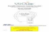 Portable Automatic Satellite System - RoadTrucker · PDF fileSatellite Solutions for Mobile Markets ® Portable Automatic Satellite System ... Controller Activates the search mode