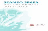 SEAMEO SPAFA ANNUAL REPORT 2011-2012€¦ · 2 SEAMEO SPAFA annual report 2011-2012 ... Mr. Iskander Mydin Deputy Director (Collections & Curation) National Museum of Singapore, 93