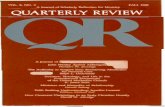 A Journal of Scholarly Reflection for Ministry … Journal of Scholarly Reflection for Ministry QUARTERLY REVIEW A Journal of Scholarly Reflection for Ministry ... to the Business