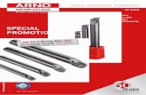 SpeCIAL pROMOTION - Quinn Tools Group · (suitable for boring bars – ONE geometry and grade from chart ... CCGT 09T304FN-ALU 9,67 9,525 3,97 4,4 ... info@arnousa.com | ARNO RU Ltd