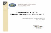 ORANGE VISTA HIGH SCHOOL PHASE - Val Verde … project is located in Perris, ... Basketball and Volleyball. ... Orange Vista High School – Phase 1