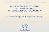 RADIATION PROTECTION IN DIAGNOSTIC … International Atomic Energy Agency RADIATION PROTECTION IN DIAGNOSTIC AND INTERVENTIONAL RADIOLOGY L12: Shielding and X Ray room design IAEA