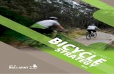 Ballarat Bicycle Strategy 2013-2018 · Cycle strategy vision Cycle strategy objectives Principles ... There is a clear link between the need to continually assess the suitability