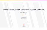 Open Source, Open Standards & Open Vendors Source, Open Standards & Open Vendors Dr. Eyal Felstaine Amdocs CTO ONS, April 2017 Information Security Level 2 – Sensitive 2 © 2017