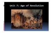 Unit 7: Age of Revolution - WikispacesEuro+C21...Americans have long exercised a great deal of independence. Their greater political equality was matched by greater social and economic