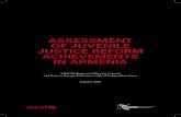 ASSESSMENT OF JUVENILE JUSTICE REFORM ... Justice Reform Achievements...ASSESSMENT OF JUVENILE JUSTICE REFORM ACHIEVEMENTS IN ARMENIA 2 CONTENTS Note on the Assessment Mission
