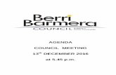 AGENDA COUNCIL MEETING - Riverland, South Australia · approval by both the River Murray and Mallee Aboriginal Corporation on behalf of the ... 223, 224, 225, 227, 234 ... event and