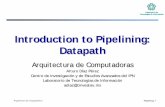 Arquitectura de Computadoras - tamps.cinvestav.mxadiaz/ArqComp/12-Pipelining1.pdfLaboratorio de Tecnologías de Información Arquitectura de Computadoras Pipelining- 3 Observations