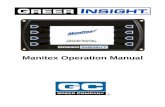 Manitex Operation Manual - Crane Repair Service Worldwidepsrinc.biz/wp-content/uploads/2015/09/W450340A-Insight-Manitex... · The system is an aid to crane operation.Crane functions