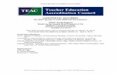 Teacher Education Accreditation Council - epp.byu.eduepp.byu.edu/standards-pdfs/2013/3-TEAC Audit Report for Brigham... · Teacher Education Accreditation Council ... curriculum (38-40