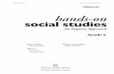 hands-on social studies - Portage & Main Press · geography, political studies, economics, ... for all strands and units in grades 1 to 6. ... 5 Hands-On Social Studies • Grade